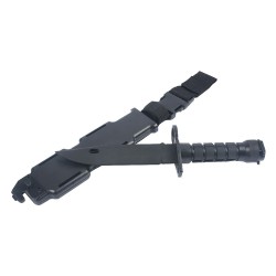 M9 Bayonet (Dummy Knife) (BK), This dummy knife is ideal for airsoft loadouts, allowing you to continue playing for game modes that exclude battery/electric power, and also giving you the ability to do silent takedowns in-game